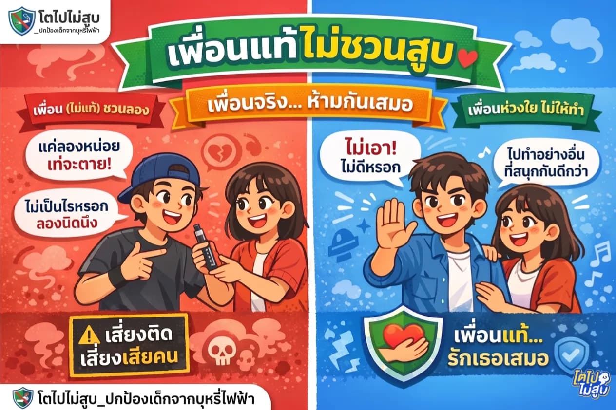 เพื่อนแท้ไม่ชวน