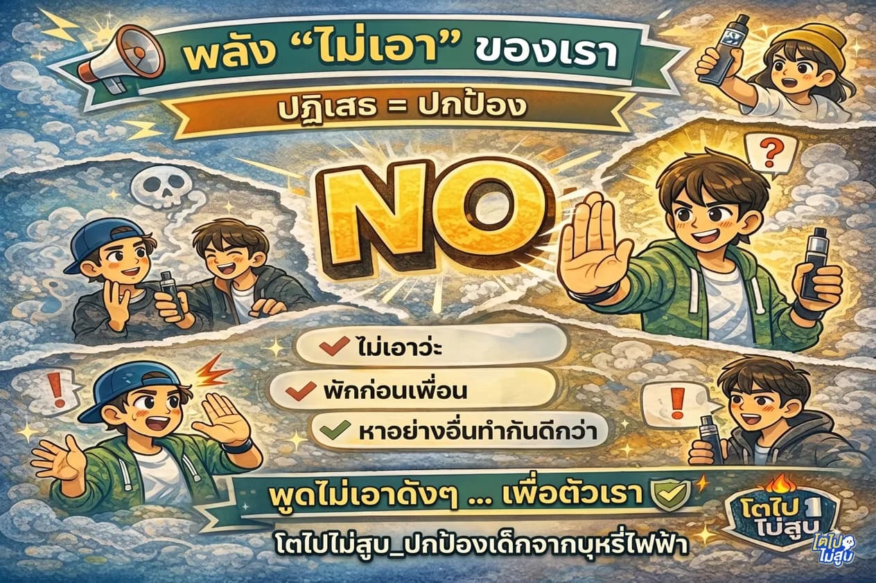 พลัง “ไม่เอา” ของเรา