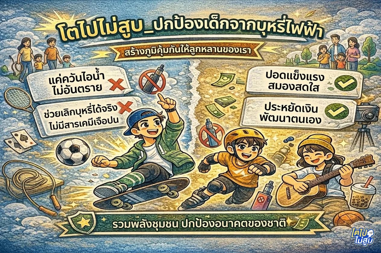 เรื่อง ไม่สูบ ก็โคตรคูล
