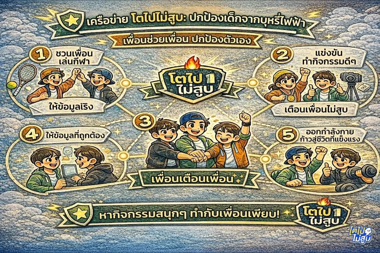 เครือข่ายโตไปไม่สูบ คืออะไร?